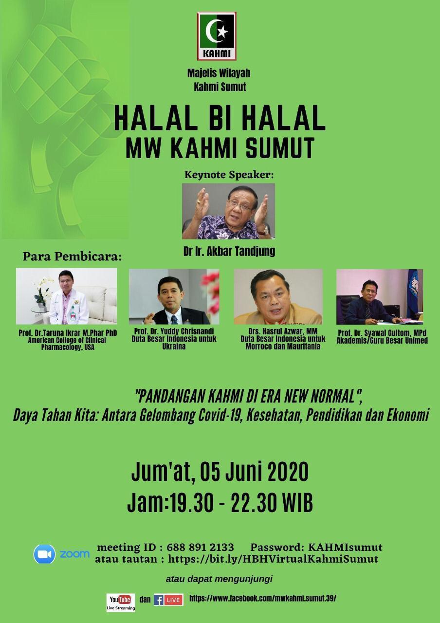 HBN KAHMI Sumatera Utara, Bagaimana Daya Tahan Kita, Antara Gelombang Covid-19, Kesehatan, Pendidikan dan Ekonomi