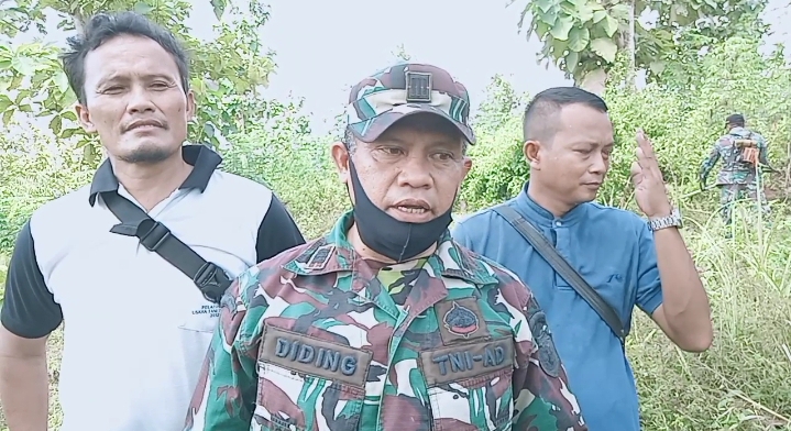 Pandemi Corona, Koramil Pamarican Menanam Tanaman Pangan
