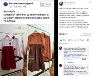 Siswi Dipaksa Pakai Gamis, Nadiem Dapat Surat Terbuka dari Aktivis