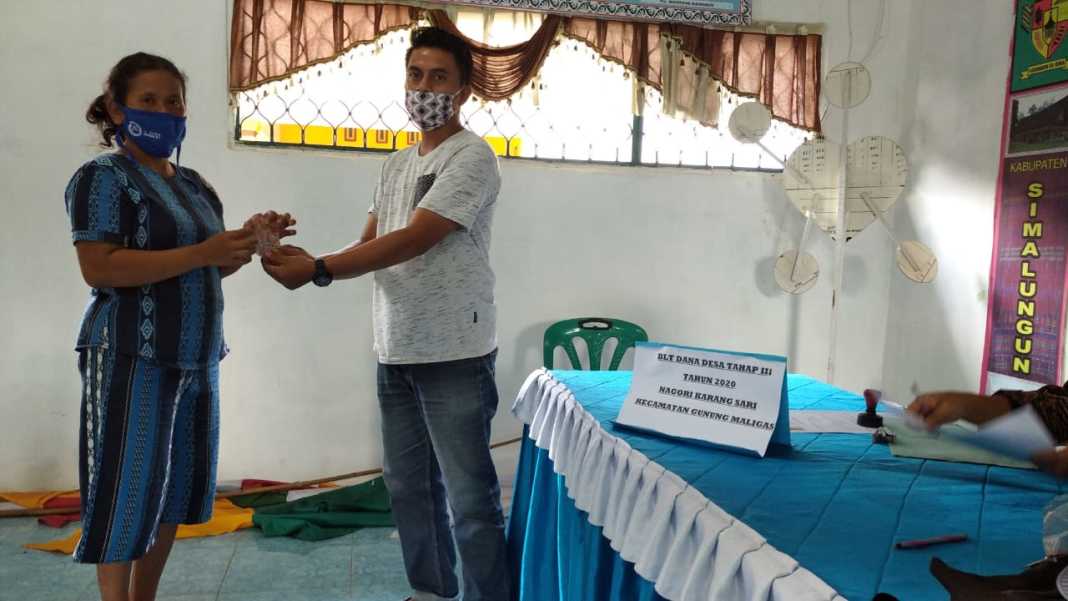 BLT Dana Desa Bulan Ketiga di Simalungun Mulai Disalurkan