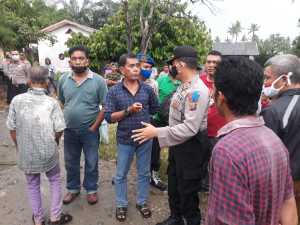 Kapolsek Beringin, Bersama Muspika Menyelesaikan Masalah Penutupan Jalan