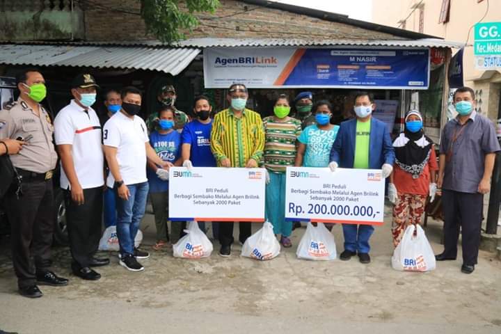 Akhyar Apresiasi BRI Bagikan Sembako Melalui Agen BRI Link