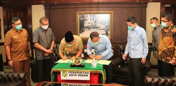 Pemko Medan-Kejari Medan Lakukan MoU Penanganan/Penyelesaian Kasus Hukum Perkara Perdata dan Perkara Tata Usaha Negara