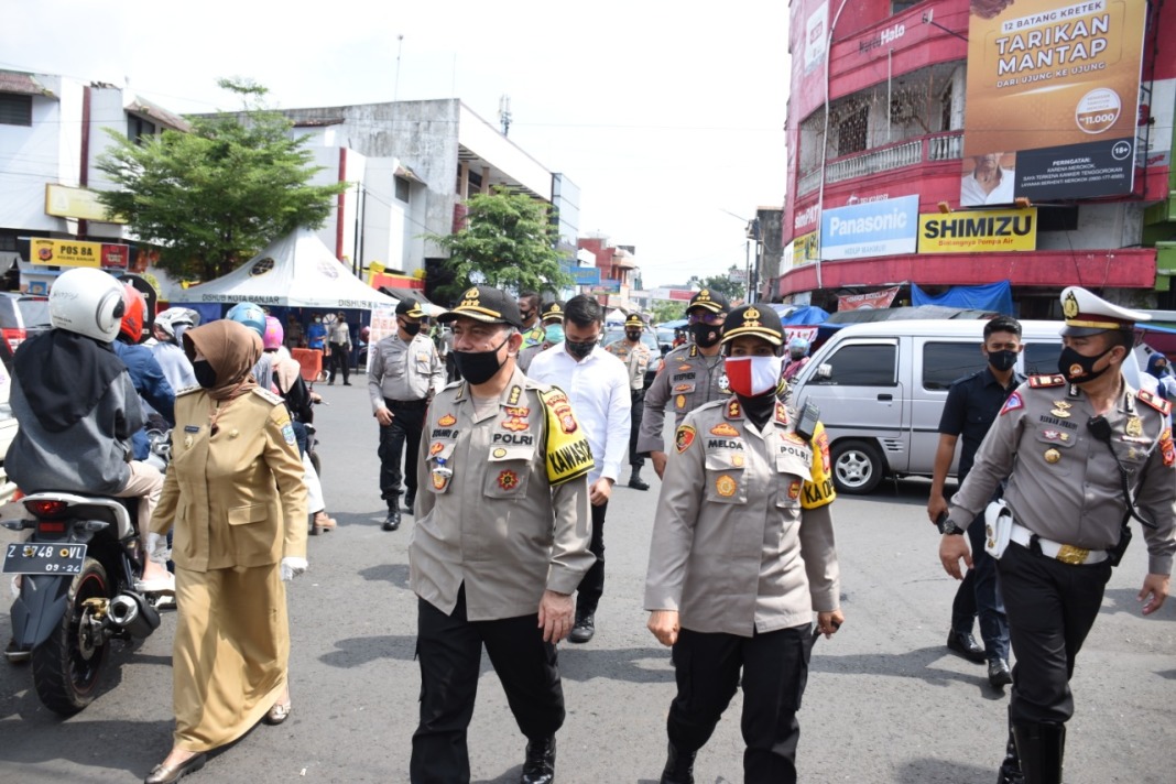 Kapolres Banjar, Dampingi Irwasda Polda Jabar Cek Pelaksanaan AKB