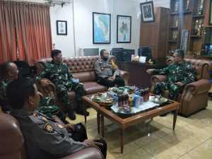 Kapolres Binjai, Sambut Silaturahmi Pangdam IBB