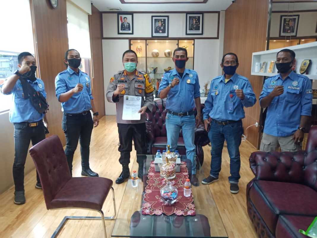 Kapolresta Deli Serdang, Sambut Kedatangan Yayasan Pergerakan Anti Napza Nusantara Amartha