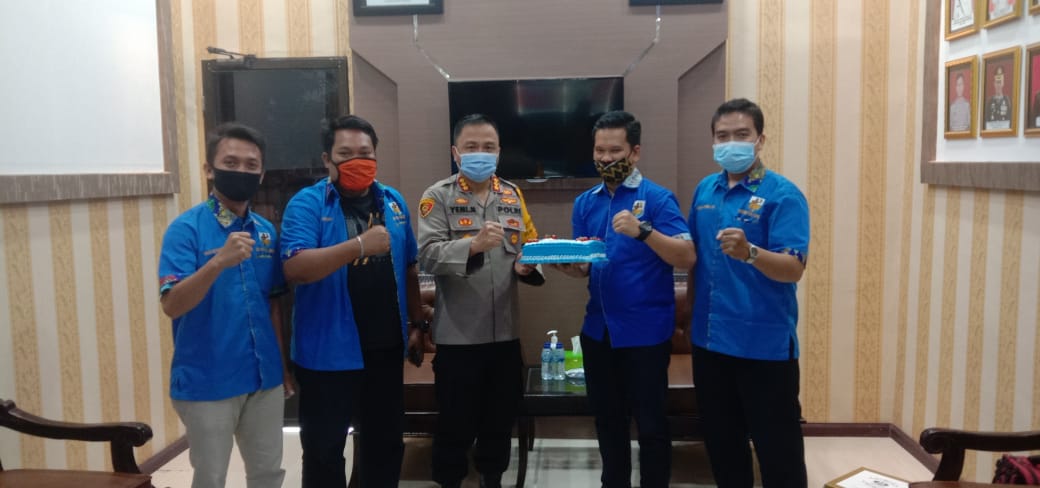 Kapolresta Deli Serdang, Terima Audiensi KNPI