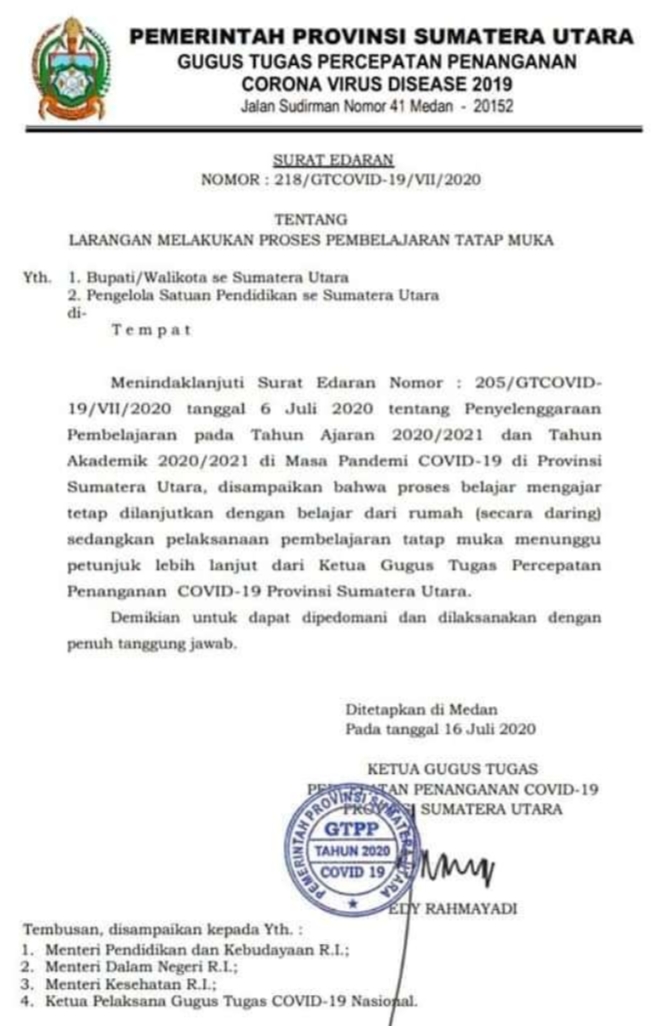 Keluhan Wali Murid, Sekolah Ditutup Tapi Tempat Wisata serta Mall Dibuka