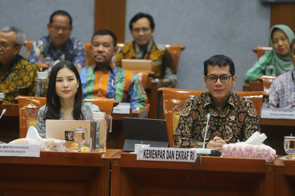 DPR Sepakat Potong Anggaran Kemenparekraf Rp 2,045 Triliun
