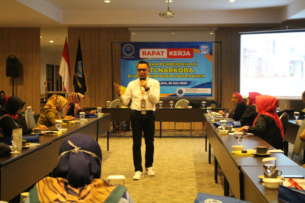 Kepala BNN Ciamis, Ungkapkan Tidak Ada Jaminan Satu Lingkungan Bebas Narkoba