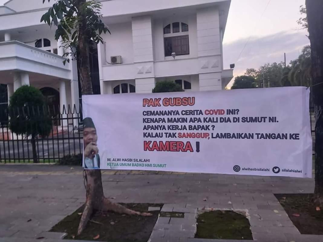 Korban Covid Meningkat, HMI Minta Gubsu Edy 'Lambaikan Tangan ke Kamera'