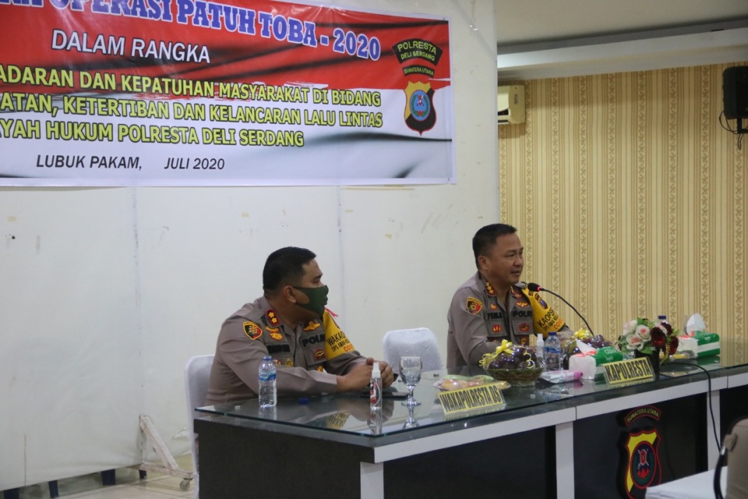 Operasi Patuh Toba di Deli Serdang, Digelar 23 Juli sampai 5 Agustus 2020