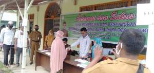 Pembagian BLT DD Geulumpang Payong Berlangsung Aman dan Lancar