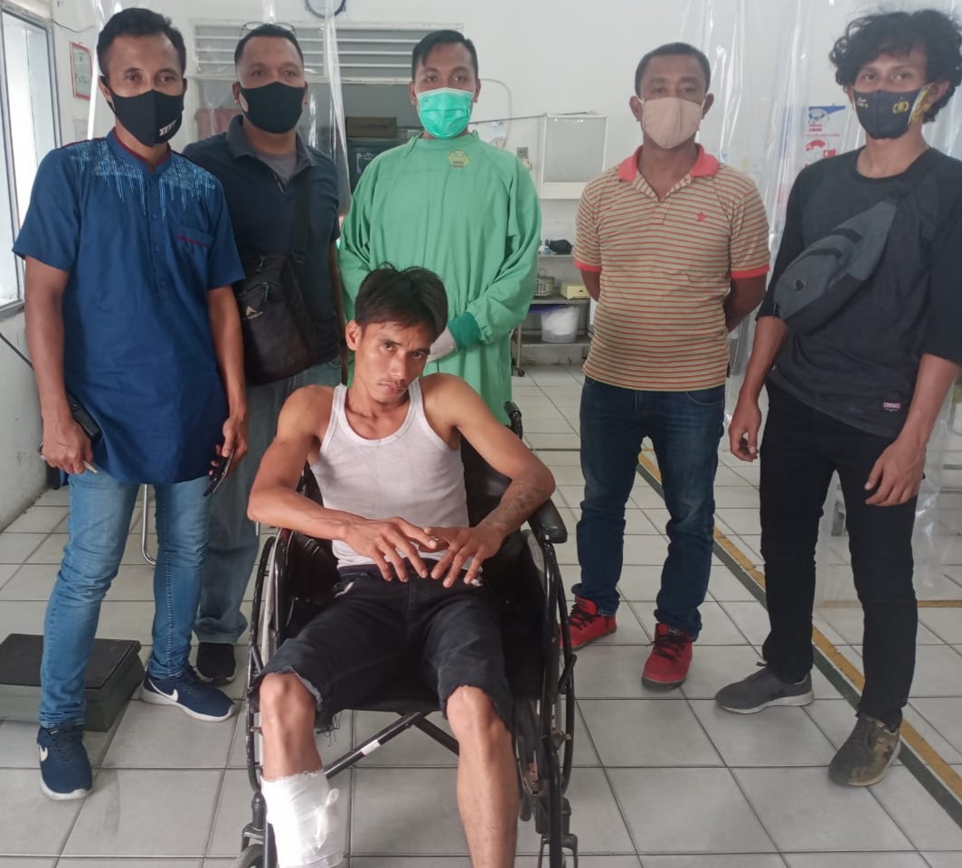 Pembongkar Rumah di Medan Marelan, Ditembak Polisi