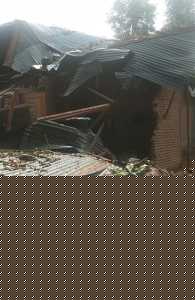 Puting Beliung di Hinai Langkat, Sudah Tiga Hari Warga Belum Mendapat Bantuan Pemerintah (3)