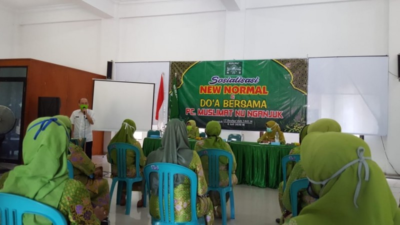 Sambut 'New Normal', Muslimat NU Nganjuk Tekankan Kedisiplinan Protokol Kesehatan