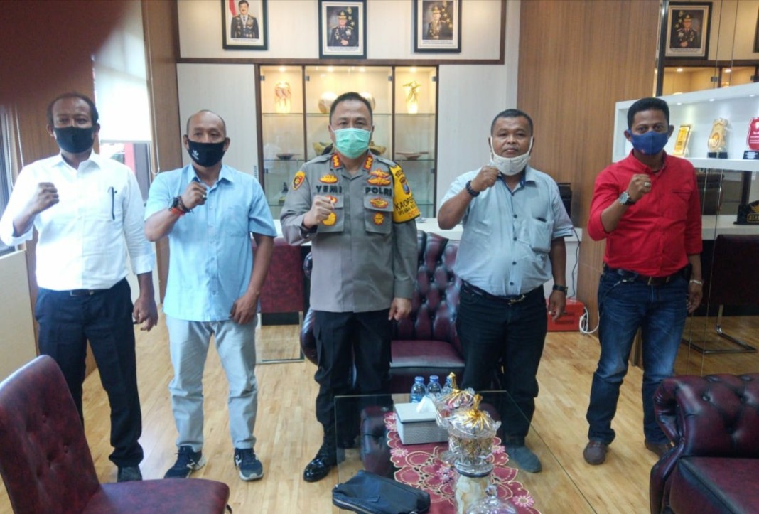 TOPAN RI, Mohon Dukungan Kapolresta Deli Serdang Soal Tindak Pidana Korupsi
