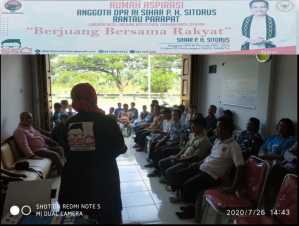 Tim Sihar Sitorus Center (SSC) Kabupaten Labuhanbatu Raya Rajut Tali Silahturahmi