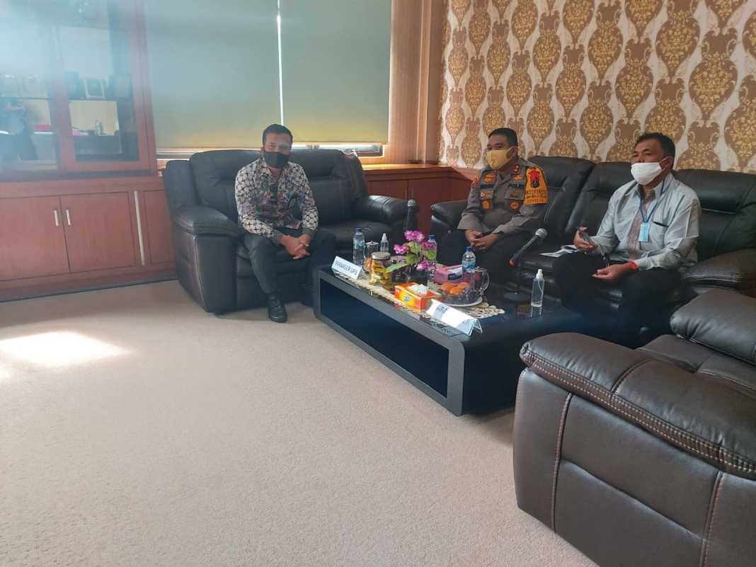 Waka Polresta Deli Serdang Narasumber Knowledge Sharing Terkait Kesadaran Hukum Dalam Melayani Pelanggan PT. PLN