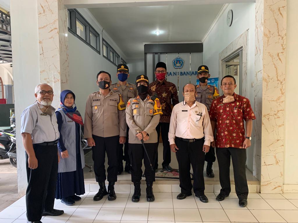 Kapolres Banjar, Jadi Narasumber Kegiatan MPLS Daring