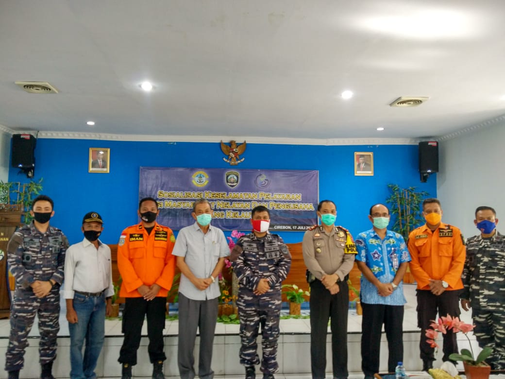 Lanal Cirebon, Gelar Sosialisasi Keselamatan Pelayaran dan Keamanan Laut