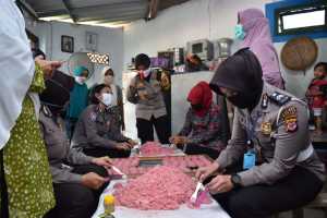 Kapolres Banjar Kunjungi UP2K Kelurahan Mekarsari