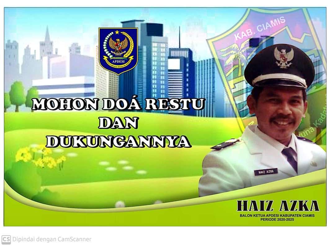 Jelang Muscab, Haiz Azka Maju Jadi Orang Nomor Satu di APDESI Ciamis Periode 2020-2025