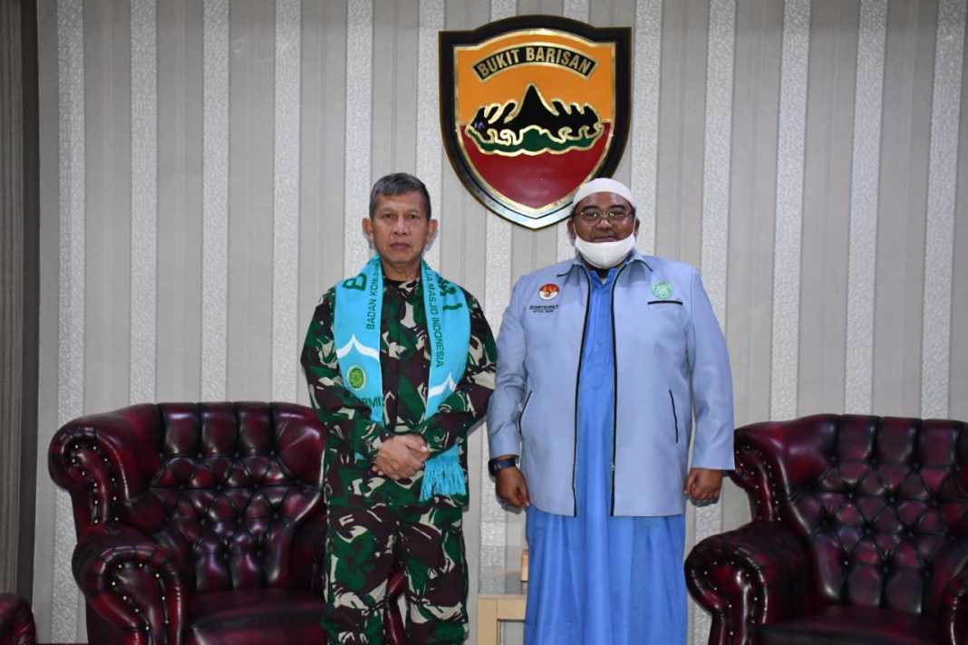DPW BKPRMI Sumut Audiensi dengan Pangdam I BB