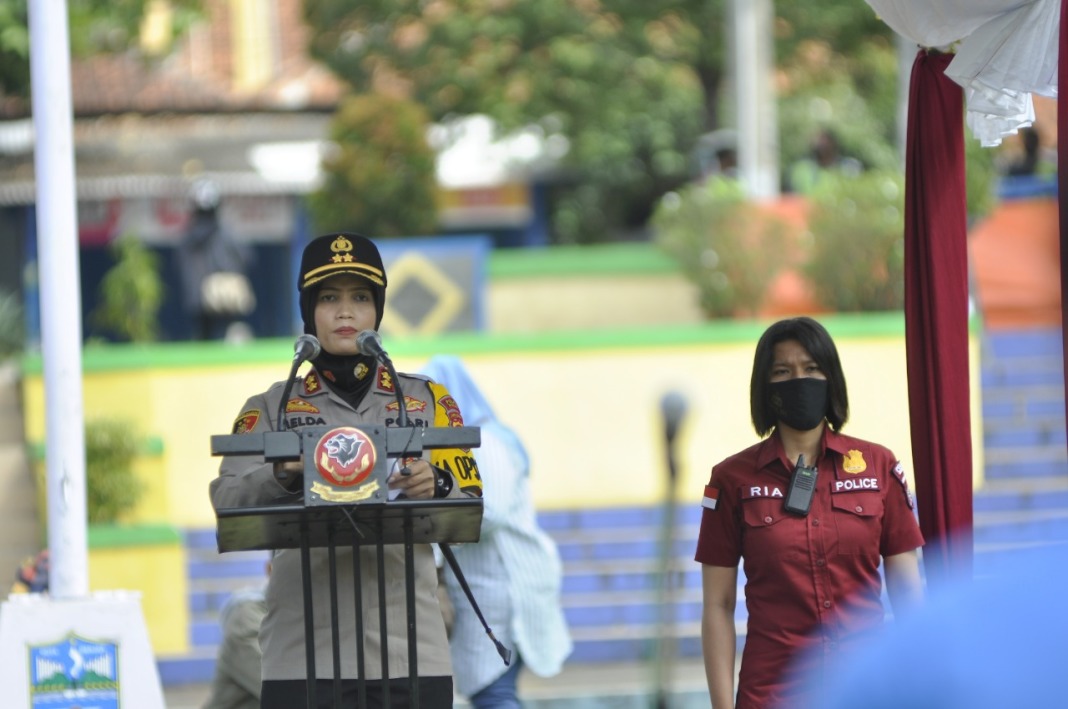 Kapolres Banjar Pimpin Apel Bersama Club Motor Banjar