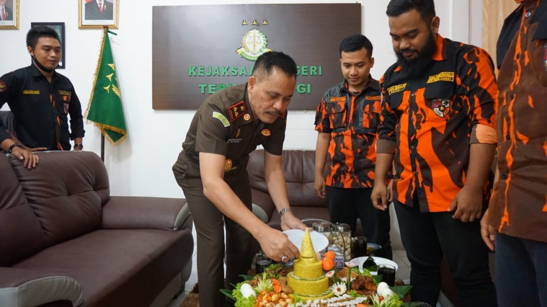 SAPMA PP Tebing Tinggi, Gelar Syukuran Dalam Rangka Hari Bhakti Adhyaksa ke-60