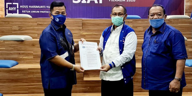 Akhyar Nasution, Resmi Diusung Demokrat di Pilkada Medan
