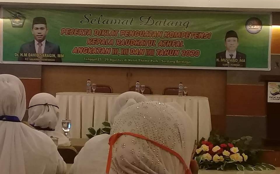 Diklat RA Kanwil Kemenag Sumut di Tengah Pandemi Covid-19, Pindah Hotel dari Tebing Tinggi ke Sergai