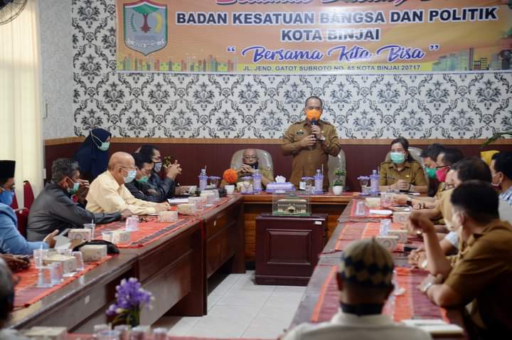 Kesbangpol Sumut Gandeng Tokoh Agama Putus Mata Rantai Penyebaran Covid-19