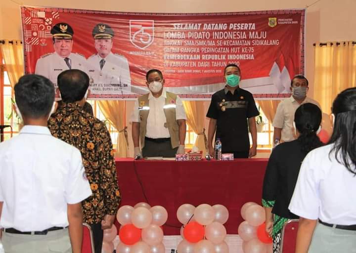 Sambut HUT RI ke-75 Tahun, Tumbuh Kembangkan Semangat Pemuda dengan Lomba Pidato