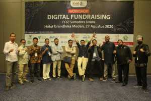 FOZ Sumut, Tingkatkan Kompetensi Amil dengan Gelar Workshop Digital Fundraising