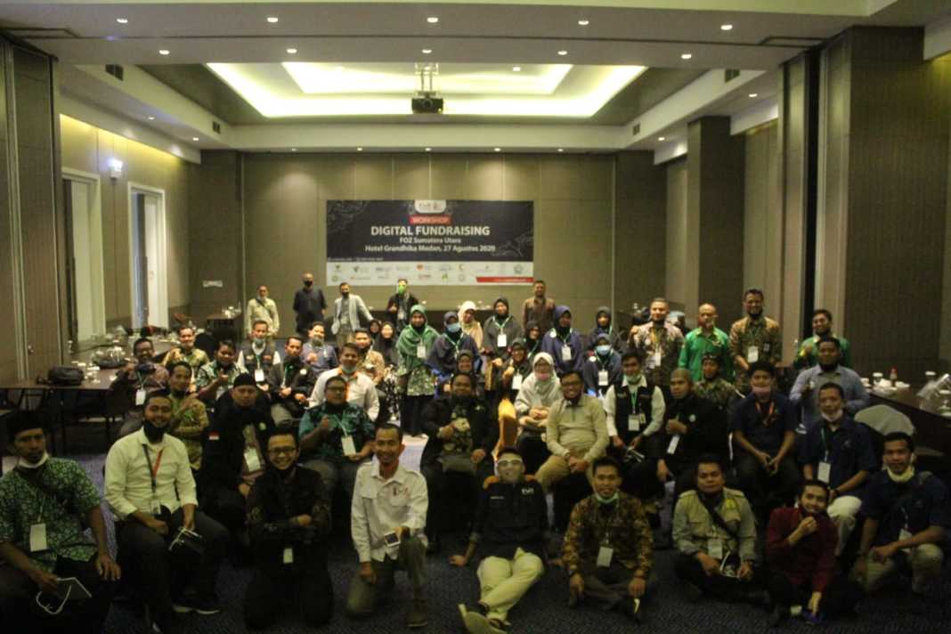 FOZ Sumut, Tingkatkan Kompetensi Amil dengan Gelar Workshop Digital Fundraising