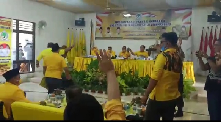 Musda Golkar Labuhanbatu Ricuh, Diduga Cacat Hukum sehingga Tiga Ketua Angkat Bicara