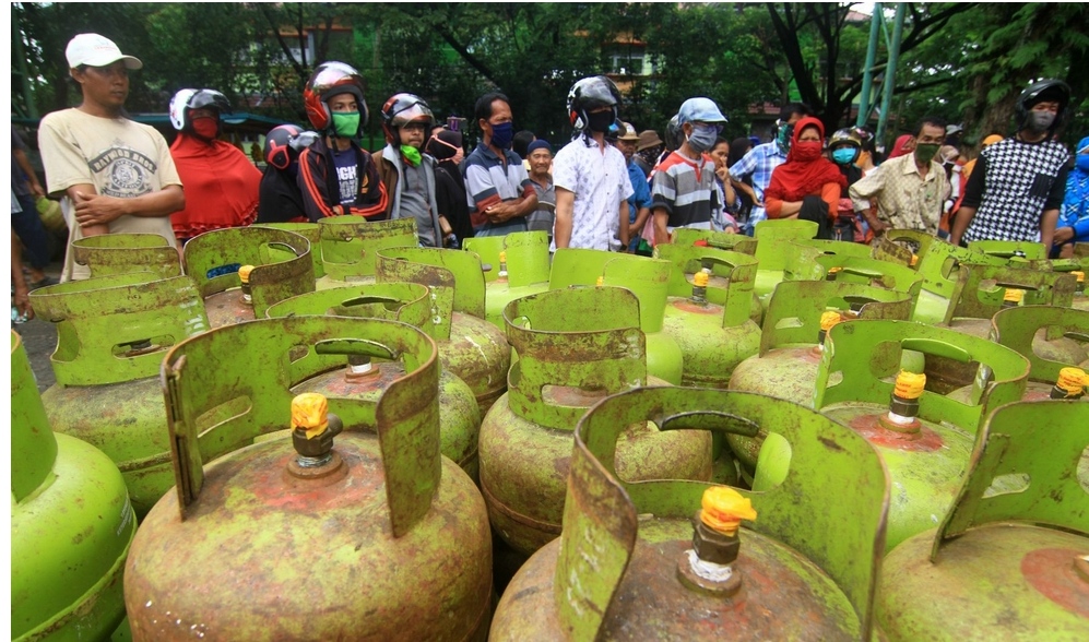 Elpiji 3 Kg Tembus Rp40 Ribu per Tabung di Palu
