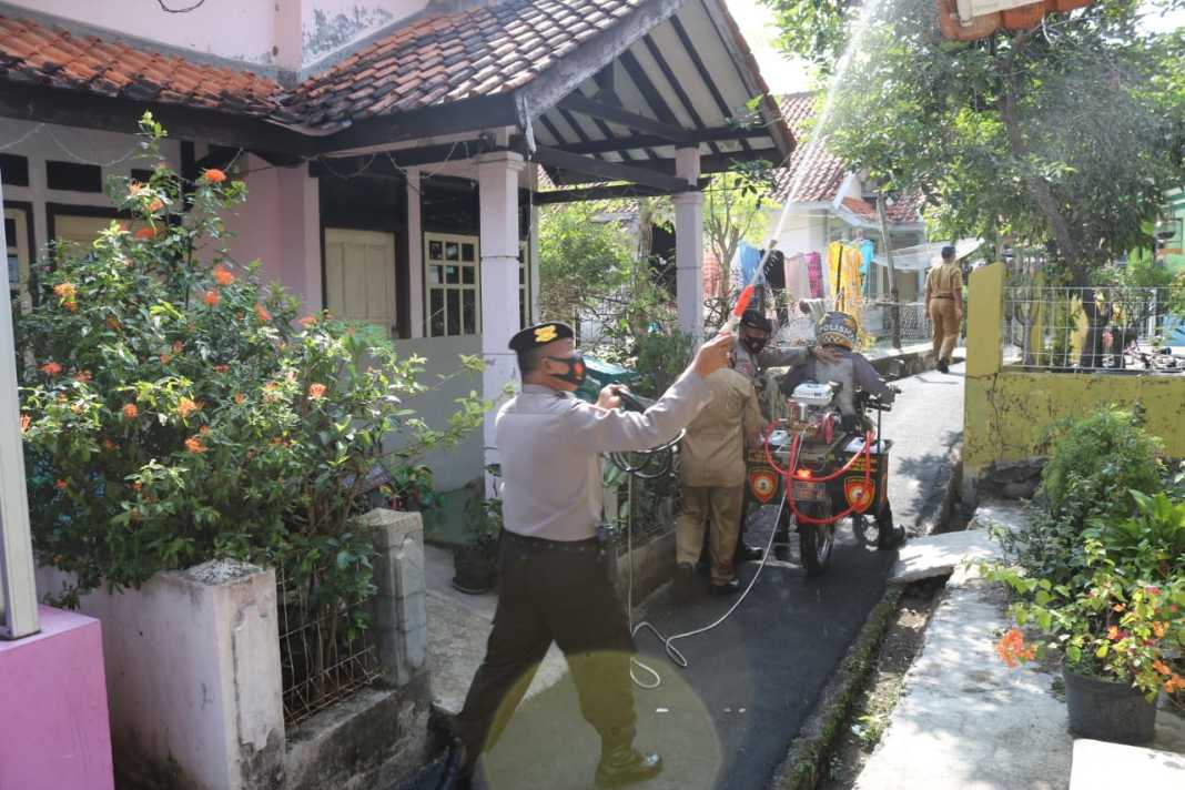 Kapolres Majalengka, Perintahkan 25 Polsek, Melakukan Pembersihan di Tempat Umum