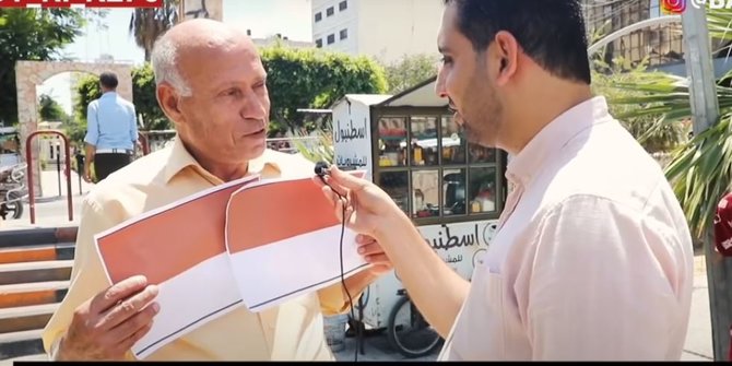 Diminta Bakar Bendera Indonesia dan Diberi Dolar, Ini Reaksi Warga Palestina