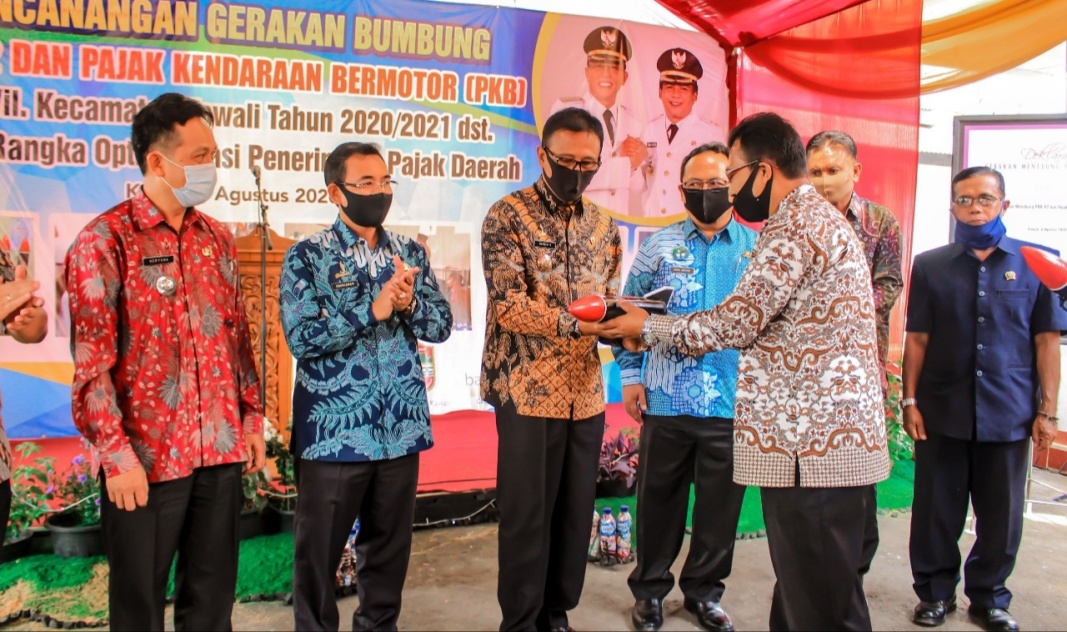 Pemerintahan Kabupaten Ciamis, Launching Pencanangan Bumbung Pajak