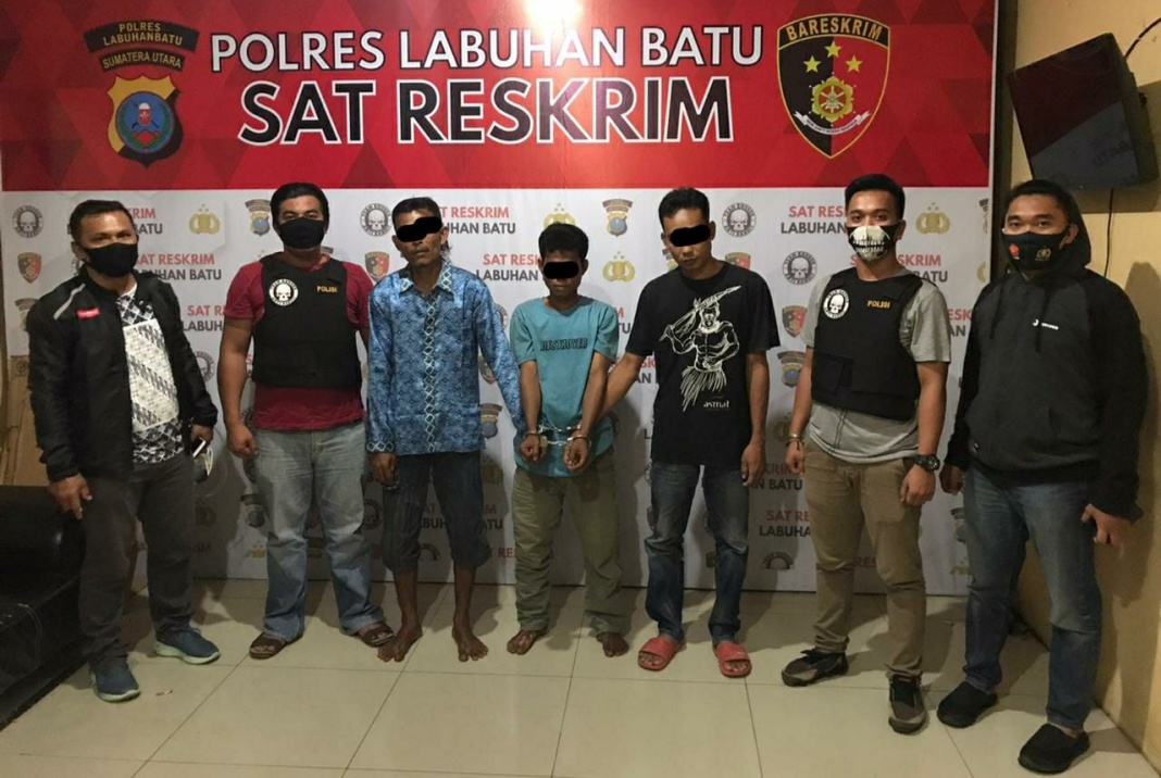 Polres Labuhanbatu, Tangkap 2 Pembobol Rumah Wartawan 