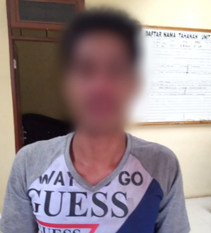 Polresta Deli Serdang Amankan Ayah Cabuli Anak Tirinya