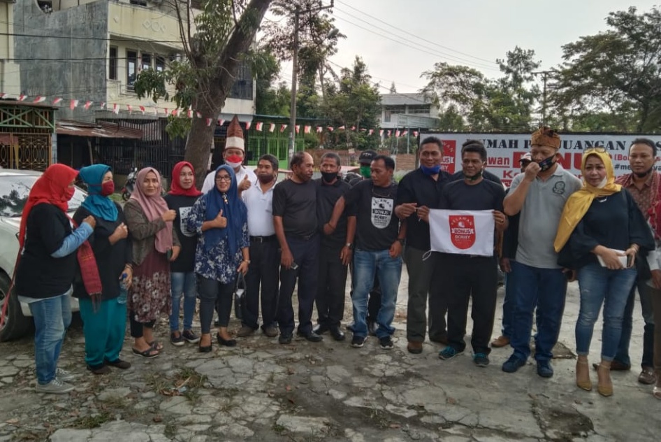 Relawan Bobby Nasution, Kembali Resmikan Posko Baru di Kecamatan Medan Denai