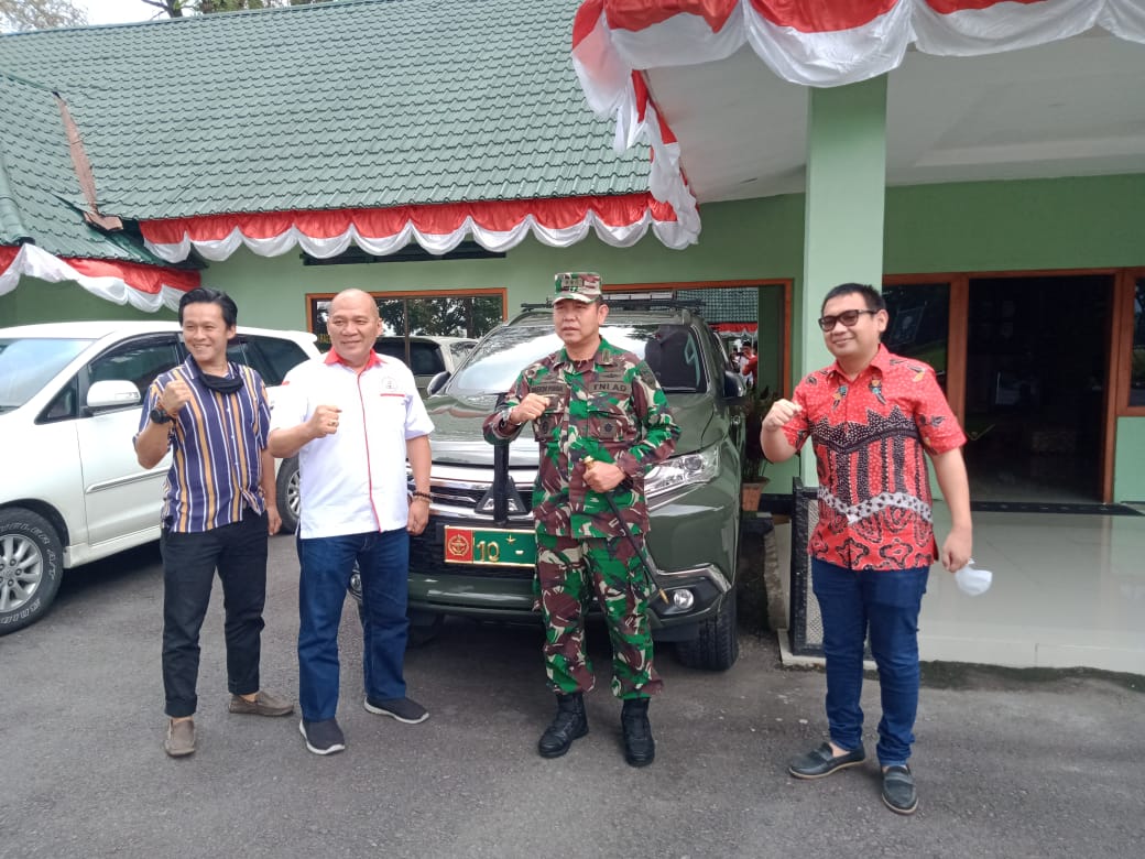 Rindam I BB Pematangsiantar Terima Bantuan Rapid Test Dari PDI Perjuangan