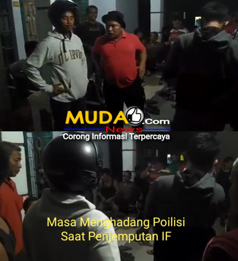 Dihalangi Pendukungnya, IF Gagal di Boyong ke Mapolres