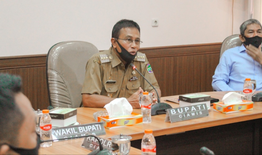 Jelang Kedatangan Watimpres, Bupati Ciamis Pimpin Rakor Wawasan Kebangsaan