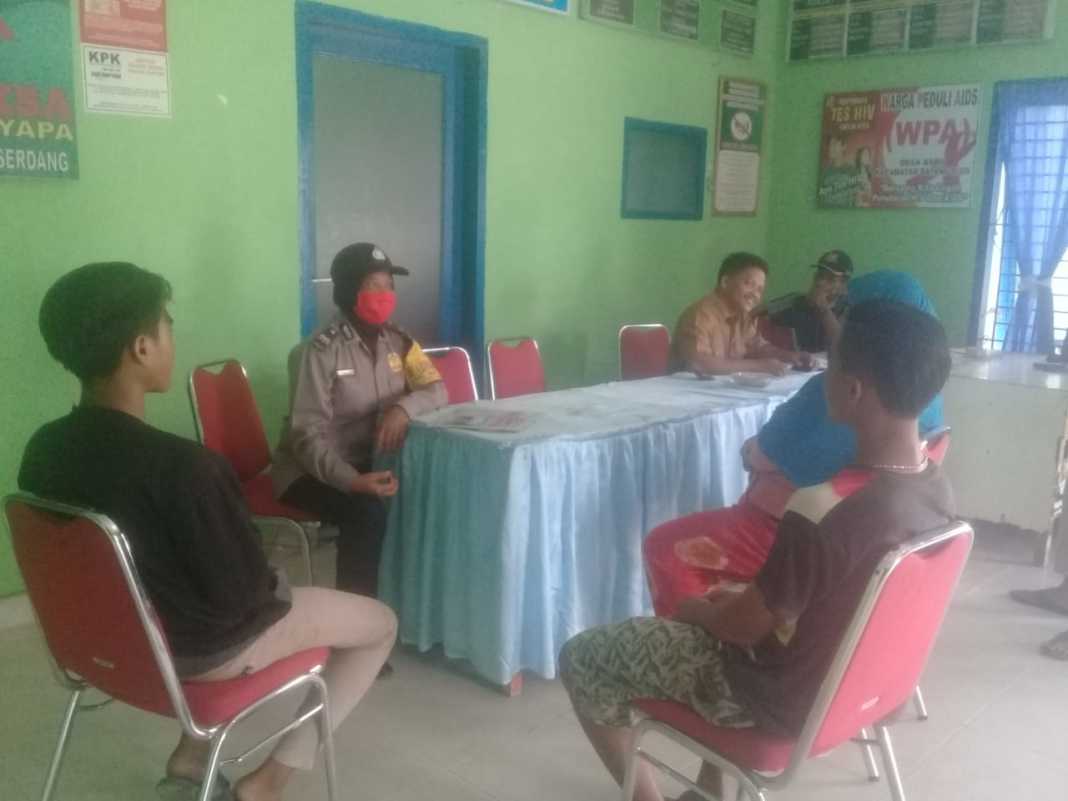 Bhabinkamtibmas Polsek Batang Kuis, Mediasi Penyelesaian Masalah Masyarakat