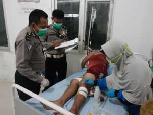 Satlantas Polresta Deli Serdang, Evakuasi Korban Kecelakaan Maut dan Amankan TKP