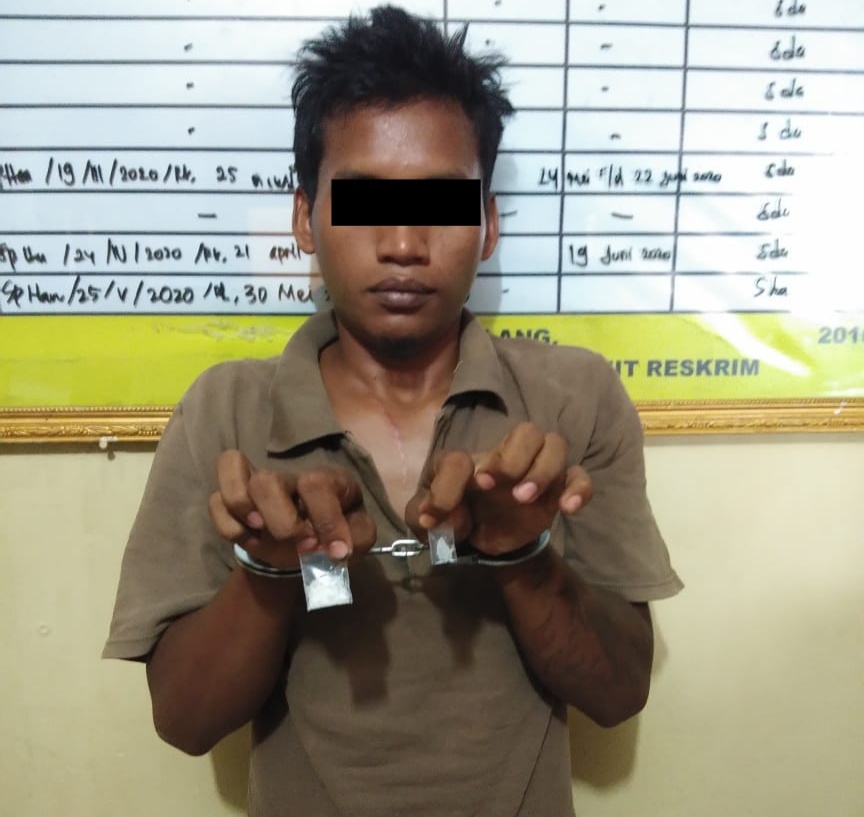 Pengedar Narkob di Deli Serdang Diringkus Polisi